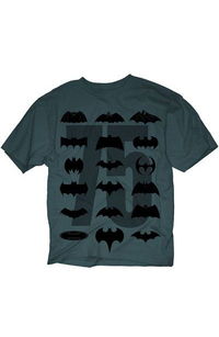 Batman 75th Symbol Evolution Previews Exclusive T-Shirt
